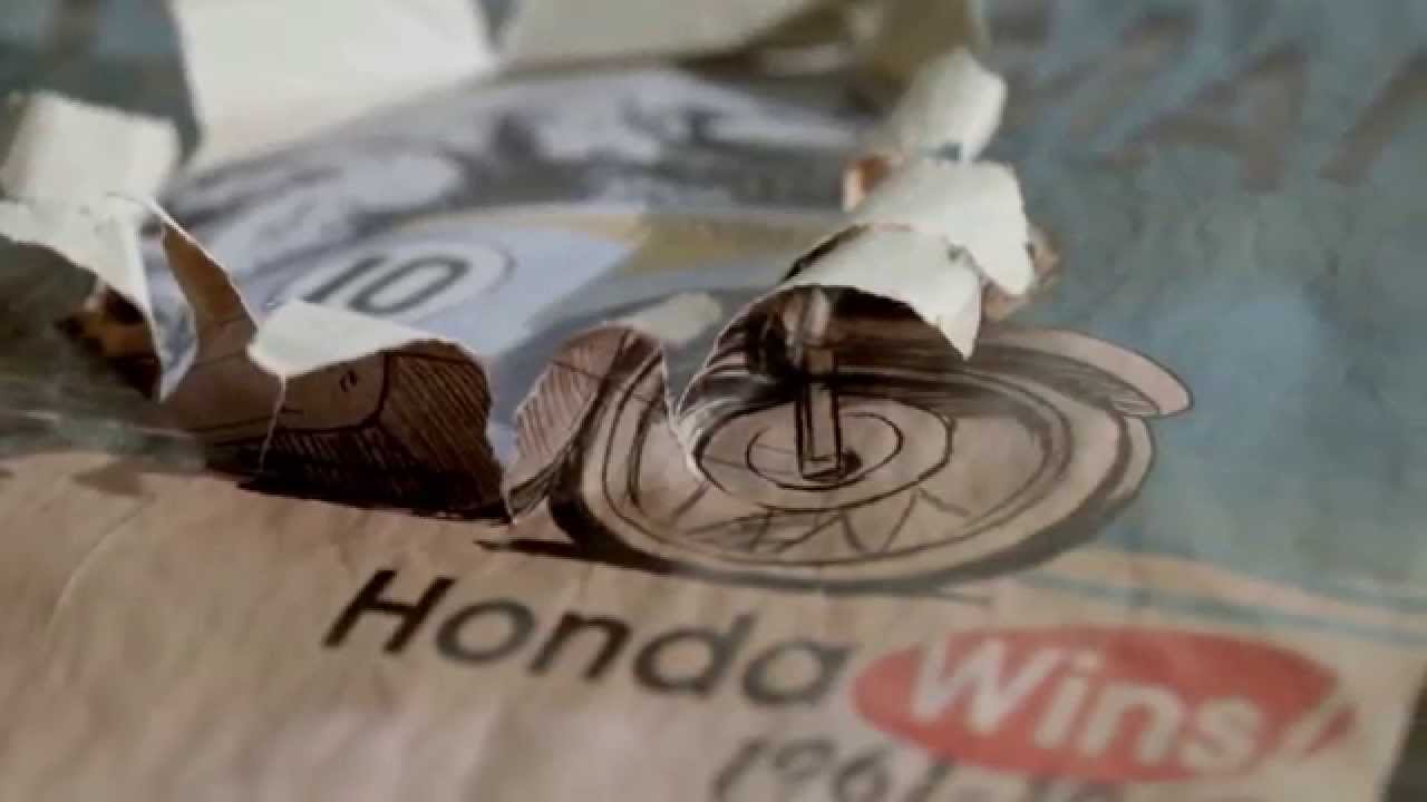 Honda "Paper" Reklamı