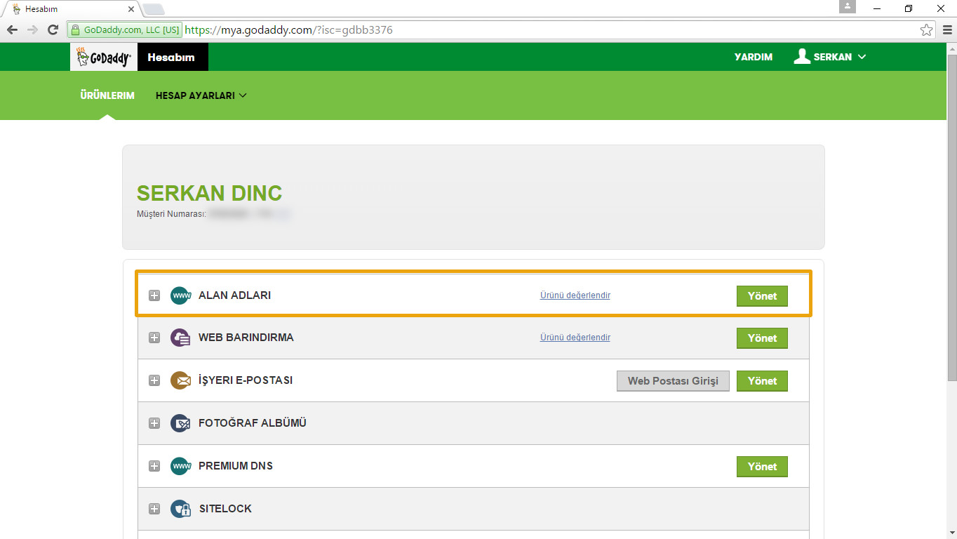 Godaddy Alan Adı Transferi Nasıl Yapılır