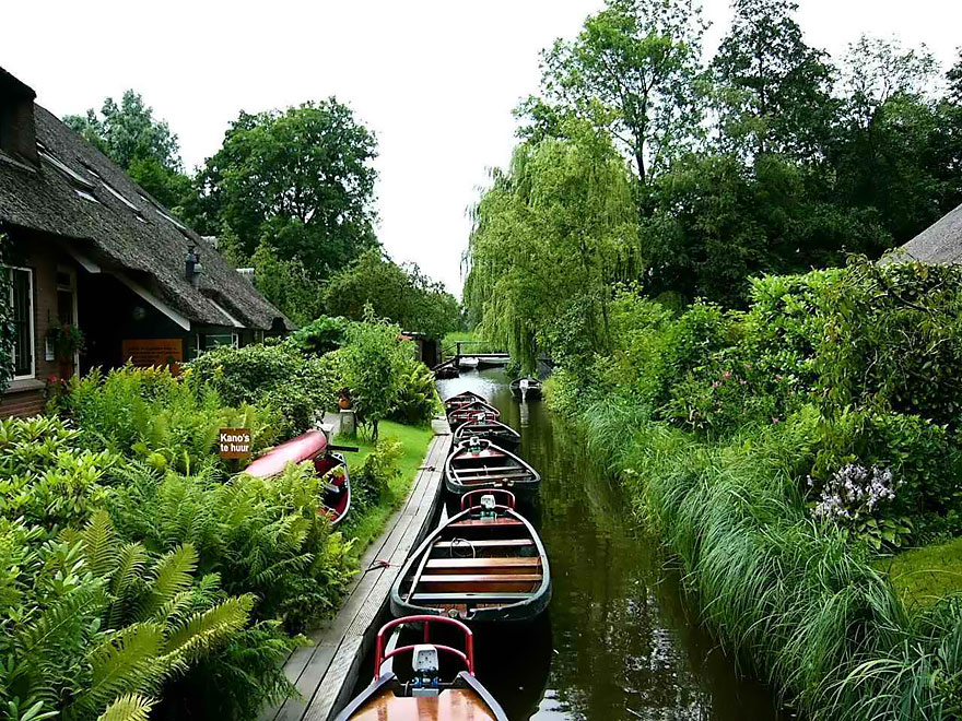 Hollanda Giethoorn