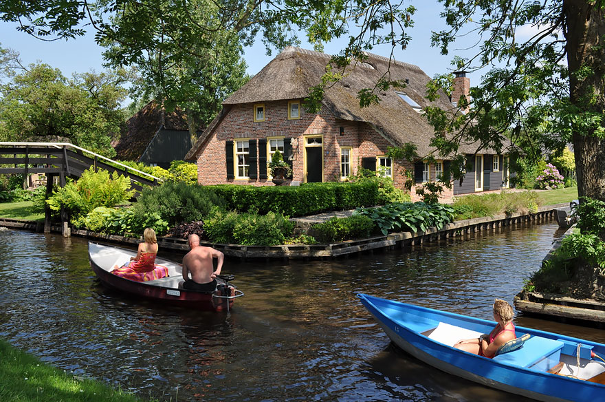 Hollanda Giethoorn