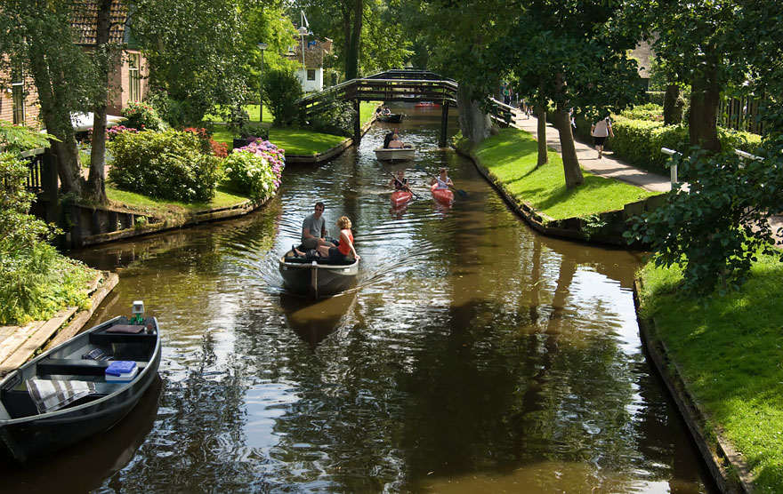 Hollanda Giethoorn