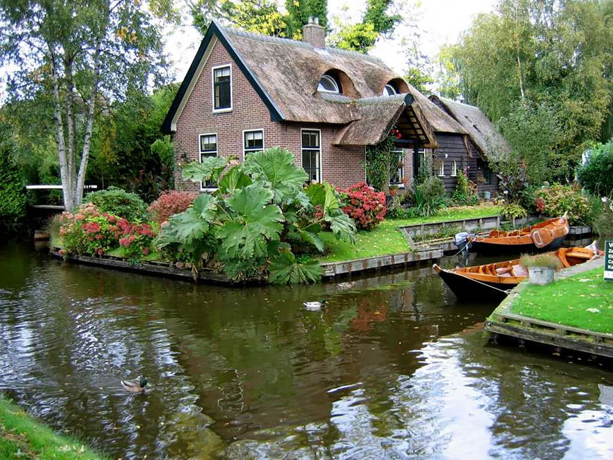 Hollanda Giethoorn