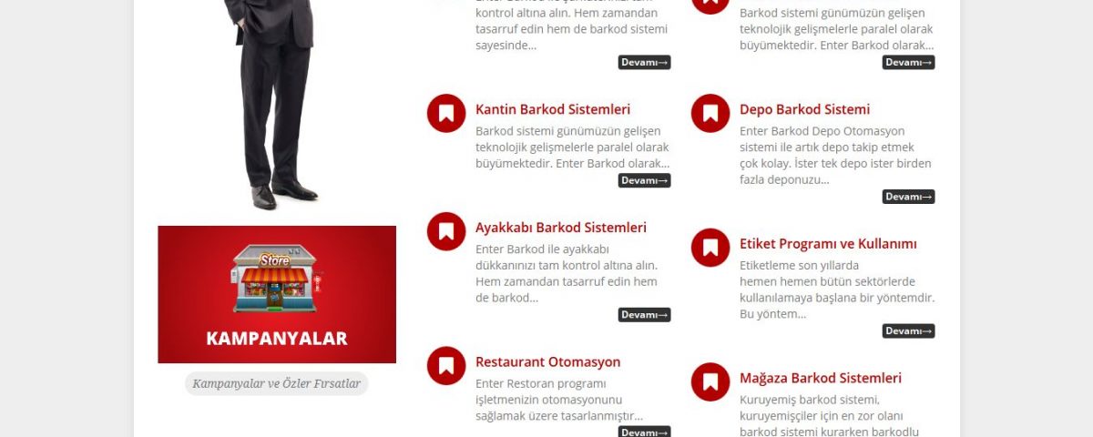 Enter Barkod Web Sitesi