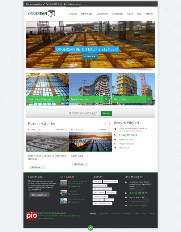 Öndersan Web Sitesi