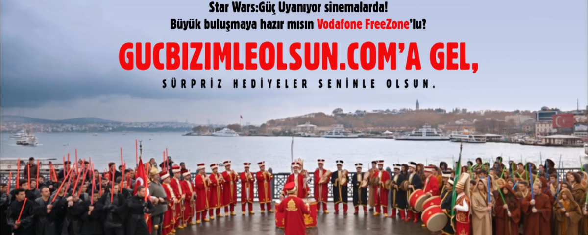 Vodofone Freezone Mehter Marşlı Star Wars Reklamı