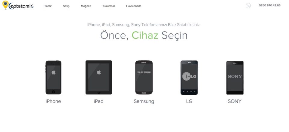 Cepte Tamir, Cep Telefonu Yedek Parçaları ve Cep Telefonu Tamiri